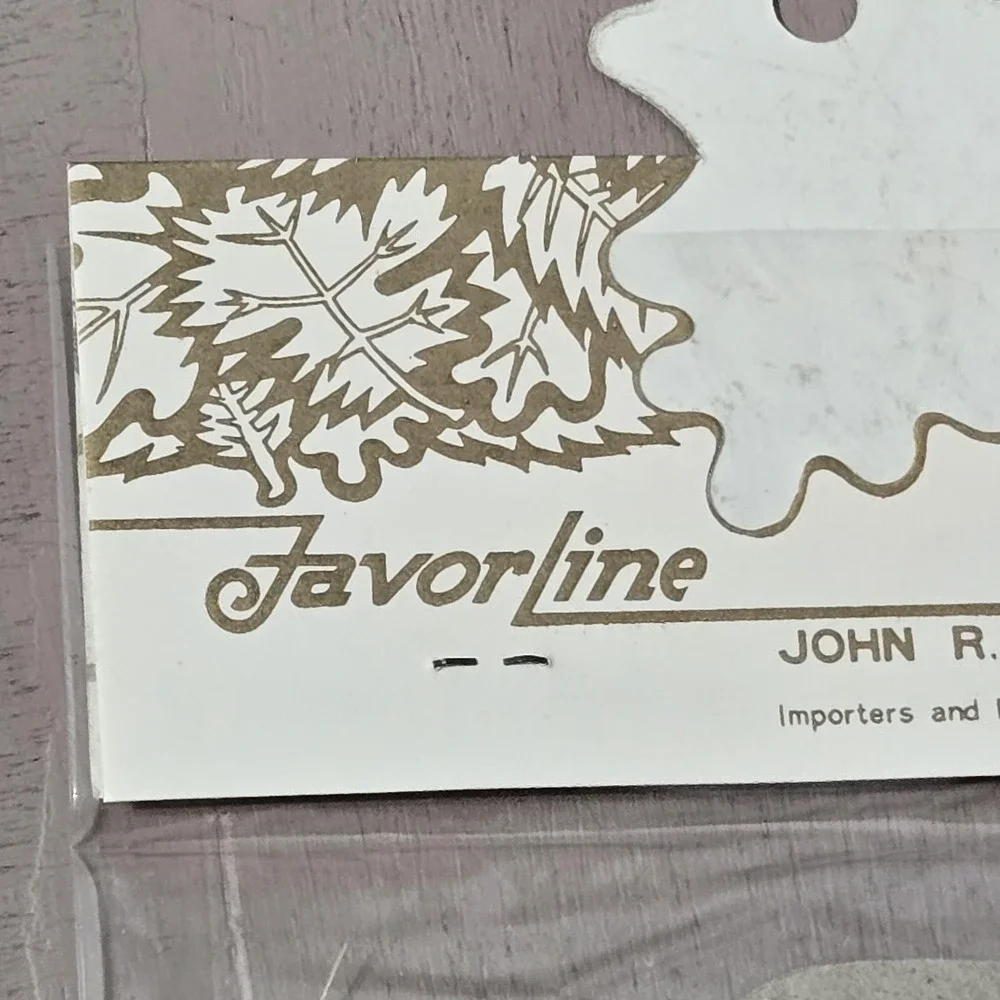 Vintage Favorline Apple Decor Invitations Japan 3 Per Package‎